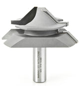 Amana Tool 55390 Carbide Tipped Lock Miter 45 Deg x 2-11/16 D x 1-3/16 CH x 1/2 Inch SHK Router Bit for 1/2" - 7/8" Material